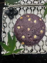 Load image into Gallery viewer, Very Blueberry White Chocolate Rocket Cookies made with fresh blueberries
