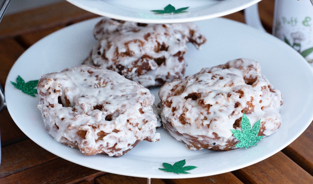 One Hitter Quitter Apple Fritters